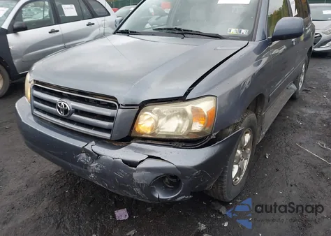 2004 Toyota Highlander V6 из США, поврежденный, VIN JTEDP21A540034226